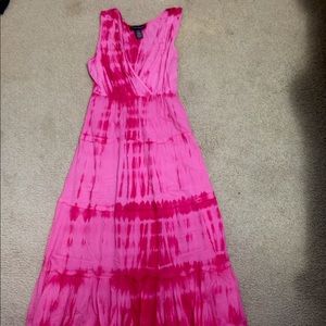 NWOT Tie-dye Maxi Dress